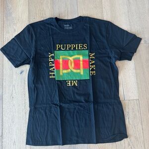 Funko Black Graphic Tee - Happy Puppies